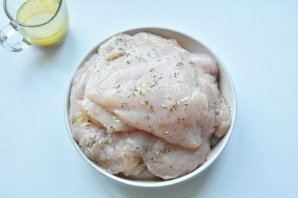 Курица по-гречески с фетой