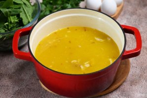 Щавелевый суп с мясом Щавелевый суп с мясом