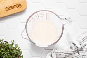 Домашний постный майонез Домашний постный майонез