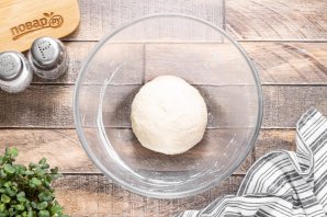Постная пицца с грибами Постная пицца с грибами