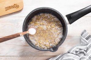 Киноа с рисом и чечевицей