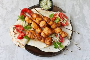 Шашлык из куриной грудки