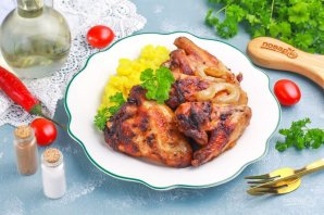 Шашлык из куриных крылышек Шашлык из куриных крылышек