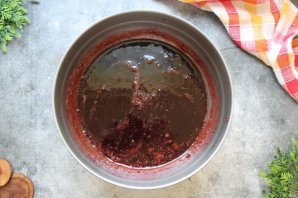Джем из вишни и красной смородины