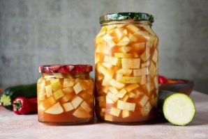 Консервы из кабачков Консервы из кабачков