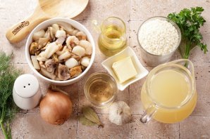 Ризотто с морепродуктами