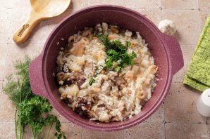 Ризотто с морепродуктами