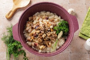 Ризотто с морепродуктами