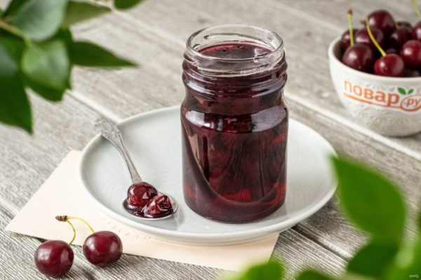 Варенье из вишни без косточек Варенье из вишни без косточек