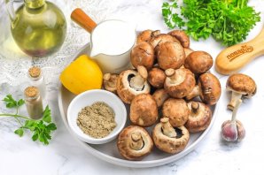 Шампиньоны на шпажках Шампиньоны на шпажках