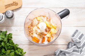 Соус из картофеля и моркови Соус из картофеля и моркови