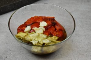 Айвар из печеных овощей