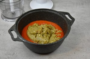 Айвар из печеных овощей