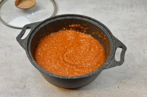 Айвар из печеных овощей