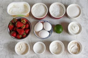 Клубничные пирожные Клубничные пирожные