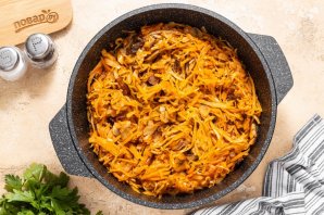Грибная солянка с овощами на зиму