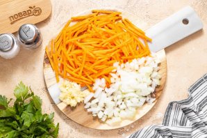 Грибная солянка с овощами на зиму