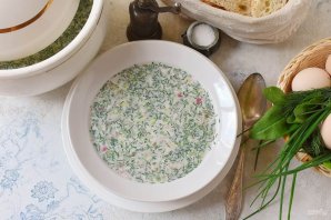 Холодник из щавеля Холодник из щавеля