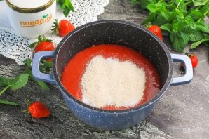Клубничный чизкейк