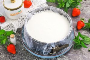 Клубничный чизкейк