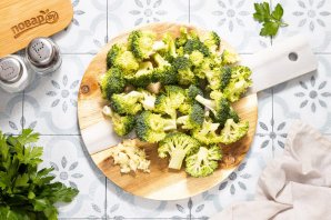 Паста с брокколи