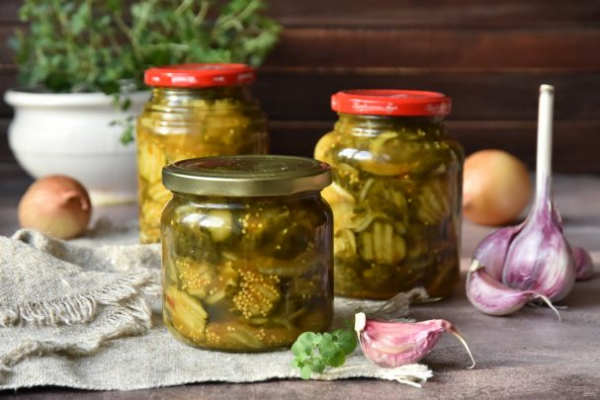 Пикули с куркумой