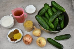 Пикули с куркумой