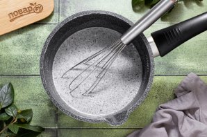 Пудинг с черным кунжутом Пудинг с черным кунжутом