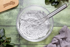 Пудинг с черным кунжутом Пудинг с черным кунжутом