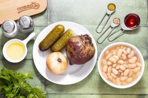 Салат из свеклы и фасоли Салат из свеклы и фасоли
