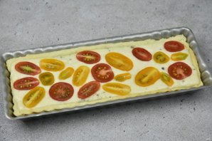 Тарт с черри и сыром