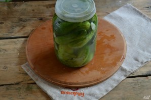Засолка огурцов без закатки