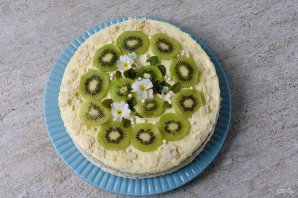Торт с киви Торт с киви