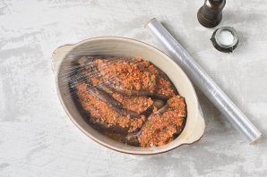 Баклажаны с начинкой Баклажаны с начинкой