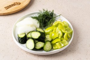 Маринованное овощное ассорти Маринованное овощное ассорти