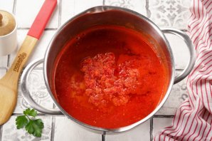 Аджика из перца и чеснока