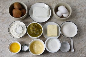 Торт с киви Торт с киви