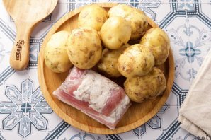 Картофель на шампурах Картофель на шампурах