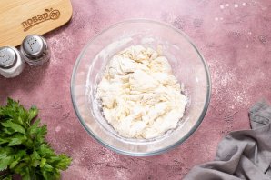 Картофельный пирог с грибами