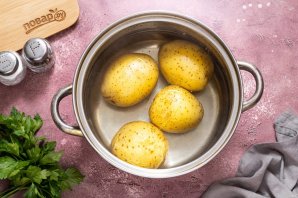 Картофельный пирог с грибами