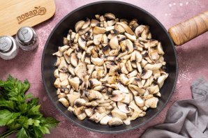 Картофельный пирог с грибами