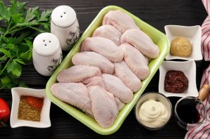 Крылышки на мангале