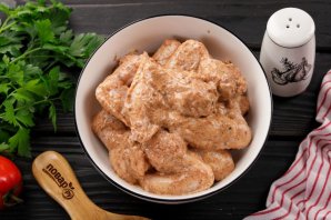 Крылышки на мангале