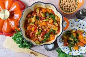 Рагу из тыквы с овощами Рагу из тыквы с овощами