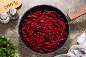 Салат из жареной свеклы