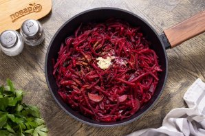 Салат из жареной свеклы