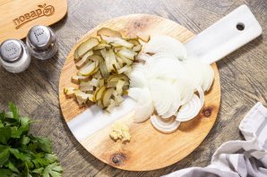 Салат из жареной свеклы