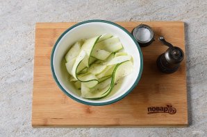 Салат с цуккини Салат с цуккини