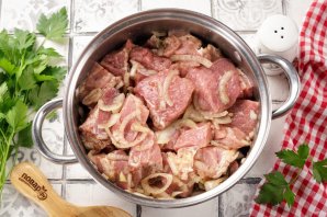 Шашлык из свиной шеи