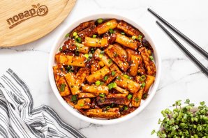 Токпокки из рисовой бумаги Токпокки из рисовой бумаги